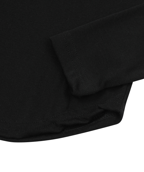 MUCENT(ムセント)の「エイナ スリムフィット スクエアネック ゴロリT (4カラー)(Tシャツ/カットソー・レディース・ブラック/ホワイト/グレー/Beige・FREE)」の9枚目の写真