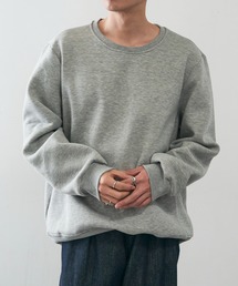 KNOCKER（ノッカー）の「【KNOCKER】Heavyweight Fleece Sweatshirt ヘビーウェイト フリース プルオーバースウェット トレーナー 裏起毛 オーバーサイズ SWS1000 UNTR（スウェット）」