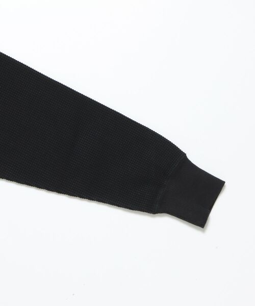 BEN DAVIS/WHITE LABEL（ベンデイビス ホワイトラベル）の「WAFFLE L/S HENLEY（Tシャツ/カットソー・メンズ・オフホワイト/グレー/ブラック・X-LARGE/LARGE/MEDIUM）」の8枚目の写真