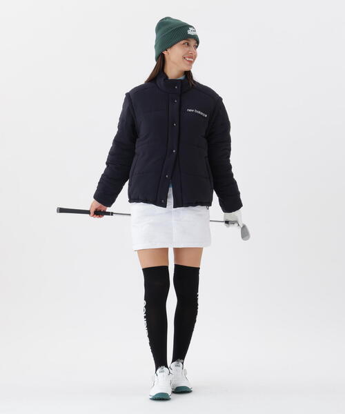 New Balance Golf（ニューバランスゴルフ）の「【new balance golf】ＰＡＤＤＥＤ　ＳＫＩＲＴ（スカート・レディース・ブラック/ホワイト/ブラウン・MEDIUM/LARGE/SMALL）」の8枚目の写真