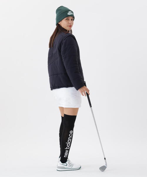 New Balance Golf（ニューバランスゴルフ）の「【new balance golf】ＰＡＤＤＥＤ　ＳＫＩＲＴ（スカート・レディース・ブラック/ホワイト/ブラウン・MEDIUM/LARGE/SMALL）」の9枚目の写真