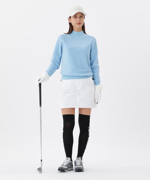 New Balance Golf（ニューバランスゴルフ）の「【new balance golf】ＰＡＤＤＥＤ　ＳＫＩＲＴ（スカート・レディース・ブラック/ホワイト/ブラウン・MEDIUM/LARGE/SMALL）」の11枚目の写真