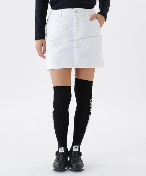 New Balance Golf（ニューバランスゴルフ）の「【new balance golf】ＰＡＤＤＥＤ　ＳＫＩＲＴ（スカート・レディース・ブラック/ホワイト/ブラウン・MEDIUM/LARGE/SMALL）」の13枚目の写真
