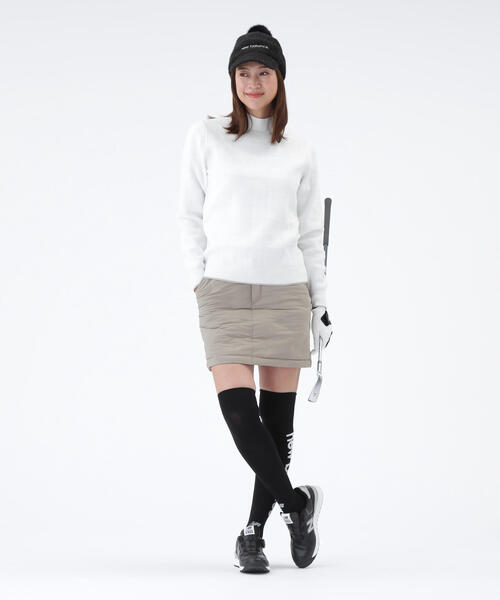 New Balance Golf（ニューバランスゴルフ）の「【new balance golf】ＰＡＤＤＥＤ　ＳＫＩＲＴ（スカート・レディース・ブラック/ホワイト/ブラウン・MEDIUM/LARGE/SMALL）」の18枚目の写真
