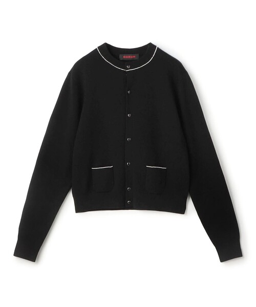 コットンカシミヤ パールポケットカーディガン（カーディガン/ボレロ