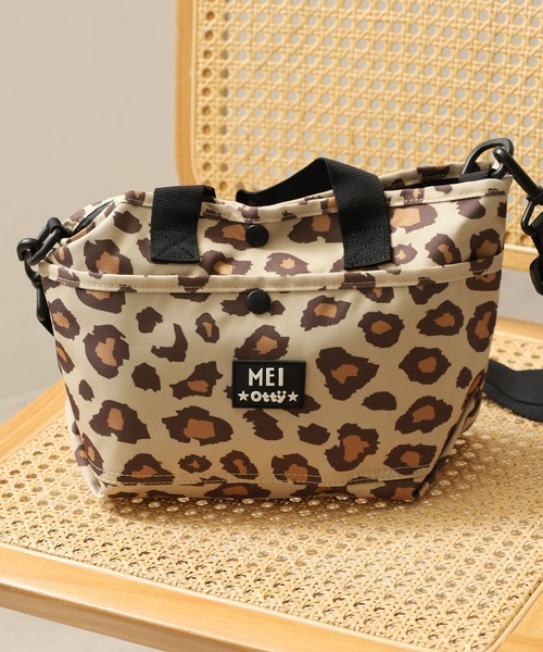 MEI（メイ）の「MEI×Otty　MINI TOTE ミニトートバッグ（トートバッグ・メンズ・ブラック/レオパード/ドット・FREE）」の3枚目の写真