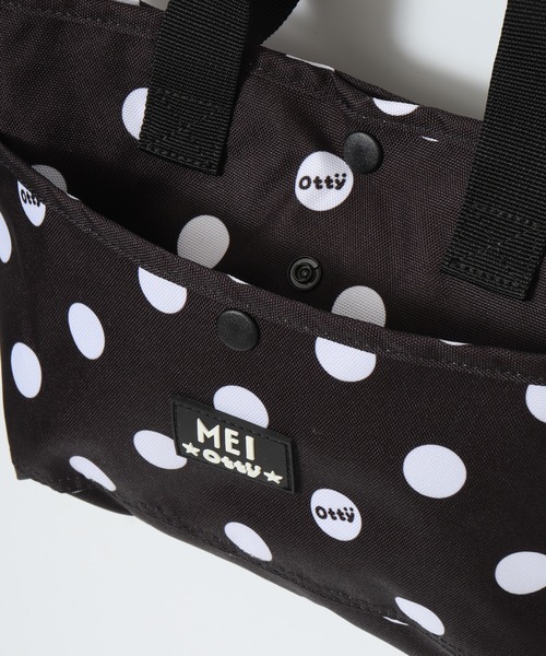MEI（メイ）の「MEI×Otty　MINI TOTE ミニトートバッグ（トートバッグ・メンズ・ブラック/レオパード/ドット・FREE）」の8枚目の写真