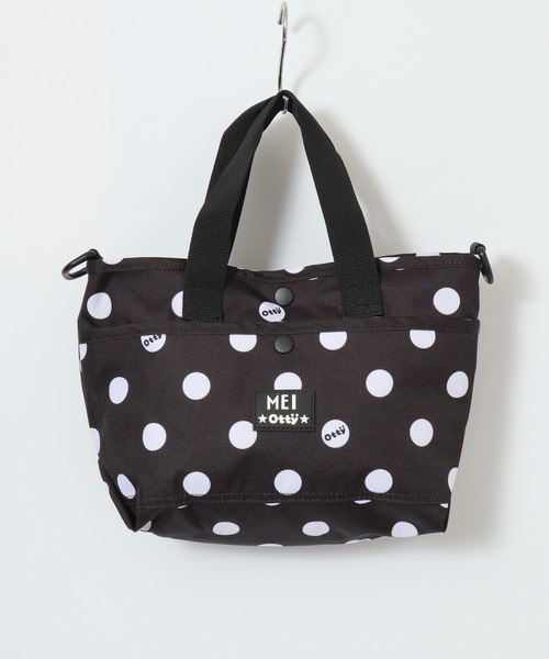 MEI（メイ）の「MEI×Otty　MINI TOTE ミニトートバッグ（トートバッグ・メンズ・ブラック/レオパード/ドット・FREE）」の13枚目の写真