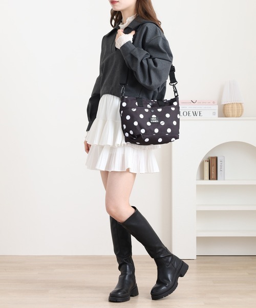 MEI（メイ）の「MEI×Otty　MINI TOTE ミニトートバッグ（トートバッグ・メンズ・ブラック/レオパード/ドット・FREE）」の20枚目の写真