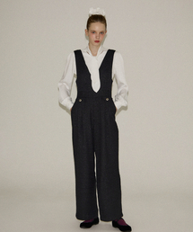 Tweed Jumpsuit_ Black