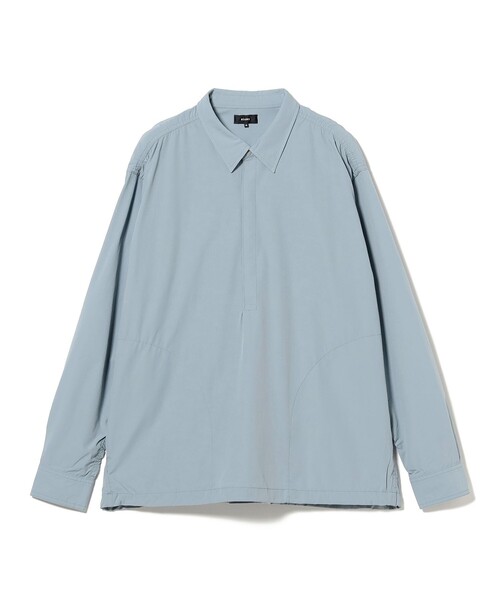 BEAMS(ビームス)の「テック プルオーバー シャツ(シャツ/ブラウス・メンズ・オリーブ/ブラック/ブルー系その他/カーキ・XL/L/M/S)」の16枚目の写真