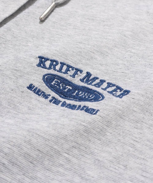 KRIFF MAYER Lady's Collection(クリフメイヤーレディースコレクション)の「【紫外線対策】UVカットさら釦パーカー(パーカー・レディース・ブラック/カラフル/ブルー/グレー・LARGE/MEDIUM)」の16枚目の写真