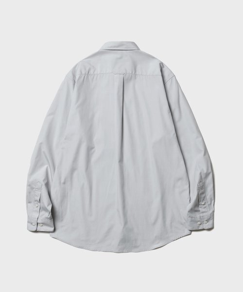 SHIRTER(シャーター)の「STANDARD SHIRT (LIGHT GREY)(シャツ/ブラウス・レディース・その他・SMALL/LARGE)」の2枚目の写真