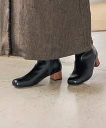 studio CLIP | スクエアプレーンヒールブーツ(ブーツ)