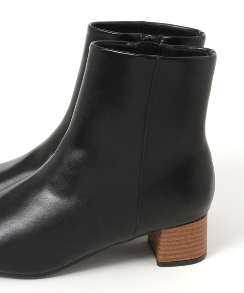 studio CLIP（スタディオクリップ）の「スクエアプレーンヒールブーツ（ブーツ・レディース・ブラック/アイボリー・MEDIUM/LARGE）」の22枚目の写真