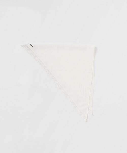 URBAN RESEARCH（アーバンリサーチ）の「decor『デコール』　Bandana lace（バンダナ/スカーフ・レディース・ブラウン/ホワイト系その他/ブラック・-）」の11枚目の写真