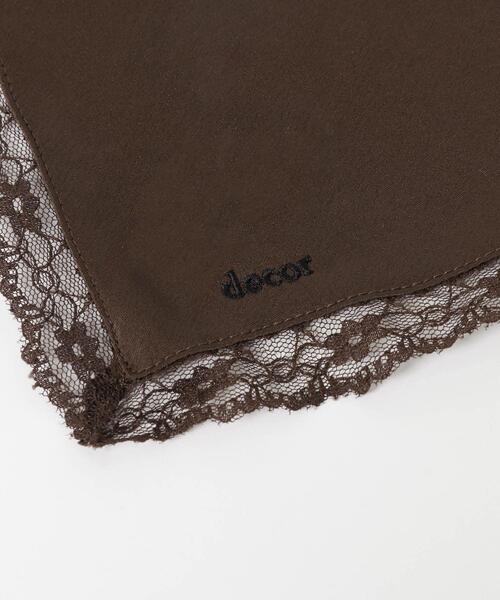 URBAN RESEARCH（アーバンリサーチ）の「decor『デコール』　Bandana lace（バンダナ/スカーフ・レディース・ブラウン/ホワイト系その他/ブラック・-）」の16枚目の写真