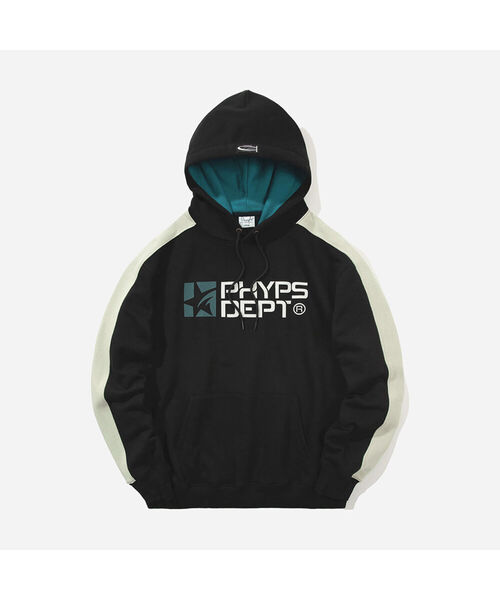 PHYSICAL DEPARTMENT(フィジカル デパートメント)の「スターダストフードブラック(パーカー・レディース・その他・LARGE/MEDIUM/SMALL/X-LARGE)」の1枚目の写真