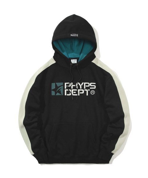 PHYSICAL DEPARTMENT(フィジカル デパートメント)の「スターダストフードブラック(パーカー・レディース・その他・LARGE/MEDIUM/SMALL/X-LARGE)」の2枚目の写真