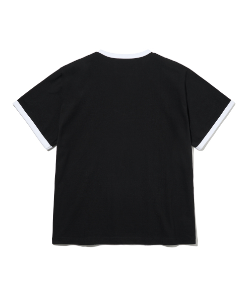 PHYPS MOTORCYCLE(フィップスモーターサイクル)の「H Logo Ringer T-shirt_Black(Tシャツ/カットソー・レディース・その他・SMALL/MEDIUM/LARGE/X-LARGE)」の3枚目の写真