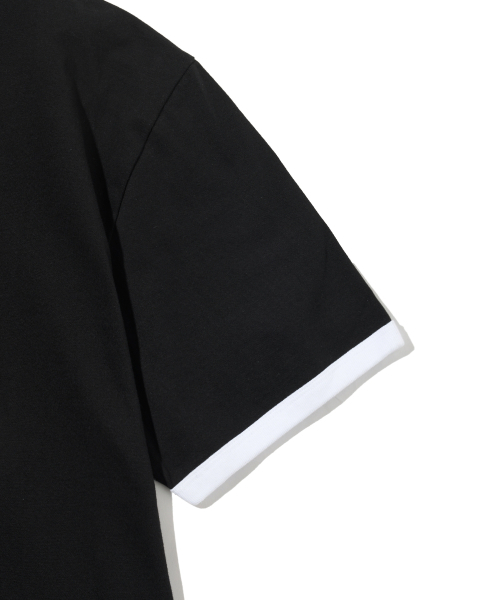 PHYPS MOTORCYCLE(フィップスモーターサイクル)の「H Logo Ringer T-shirt_Black(Tシャツ/カットソー・レディース・その他・SMALL/MEDIUM/LARGE/X-LARGE)」の6枚目の写真