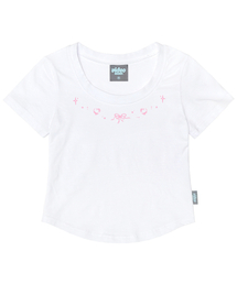 サラサラクロップTシャツ[ホワイト]