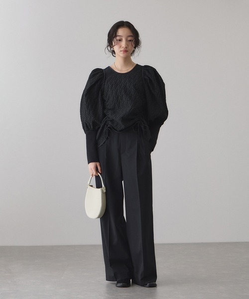 ADAM ET ROPE'（アダムエロペ）の「ラウンドトゥパンプス（パンプス・レディース・ブラック/ベージュ・24.5/24/23.5/23）」の7枚目の写真