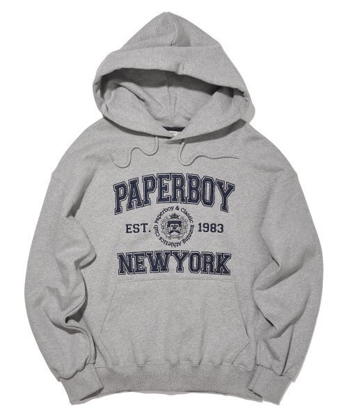 PAPERBOY(ペーパーボーイ)の「ニューヨークアーチフードパーカー-メランジ(パーカー・レディース・その他・LARGE/MEDIUM/SMALL/X-LARGE)」の1枚目の写真