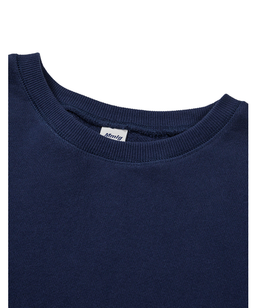 MMLG（エムエムエルジー）の「[Mmlg] SMALL ONLY MG SWEAT (BLUE NAVY)（スウェット・レディース・その他・SMALL/MEDIUM/LARGE/X-LARGE）」の3枚目の写真