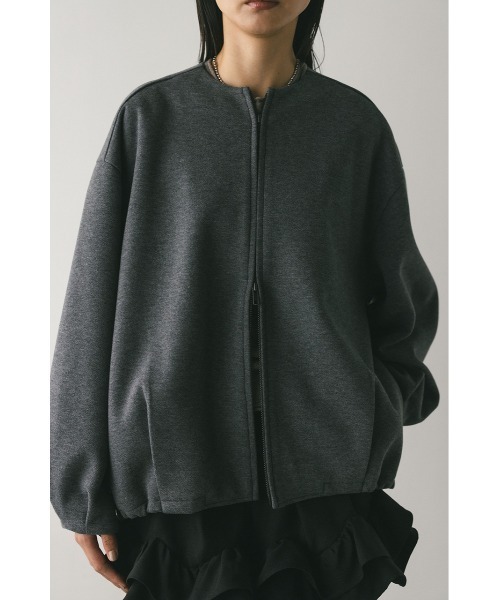 ボンディングノーカラーブルゾン（ブルゾン）｜STYLEMIXER（スタイル