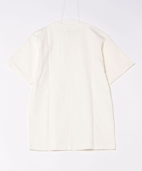 LOS ANGELES APPAREL(ロサンゼルスアパレル)の「【PH3】【LOS ANGELES APPAREL/ロサンゼルスアパレル】W/Binding Heavy Jersey Short Sleeve Tee 1203GD(Tシャツ/カットソー・メンズ・オフホワイト/グリーン系その他・SMALL/XX-LARGE)」の5枚目の写真