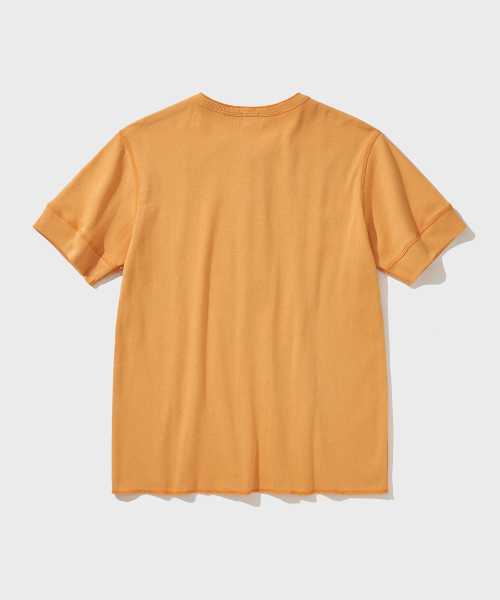VDR（ブイディアール）の「BIKERS HENLY NECK T-SHIRT [Sun Orange]（Tシャツ/カットソー・メンズ・その他・MEDIUM/LARGE/X-LARGE）」の2枚目の写真