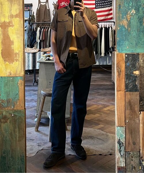 VDR（ブイディアール）の「BIKERS HENLY NECK T-SHIRT [Sun Orange]（Tシャツ/カットソー・メンズ・その他・MEDIUM/LARGE/X-LARGE）」の9枚目の写真