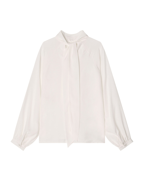 MAYVERU（メイバーユー）の「Leila Tie Blouse _ Ivory（シャツ/ブラウス・レディース・その他・FREE）」の5枚目の写真