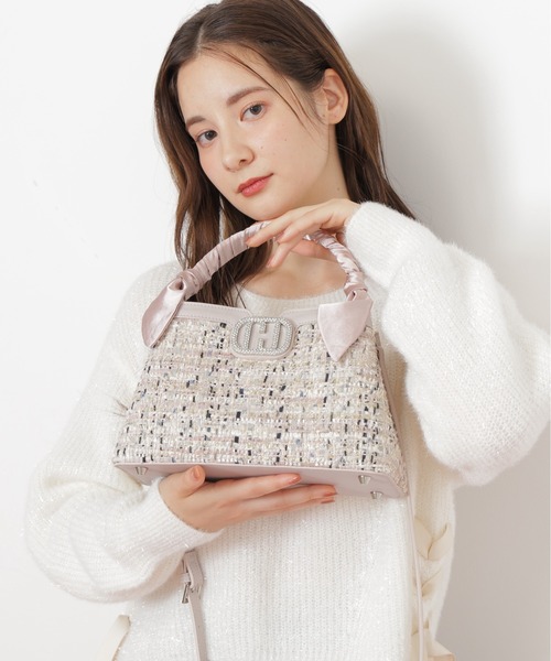 JILL by JILL STUART（ジルバイジルスチュアート）の「◇ Wink J ワンハンドルバッグ（ハンドバッグ・レディース・ピンク/ホワイト/ブラック・FREE）」の8枚目の写真