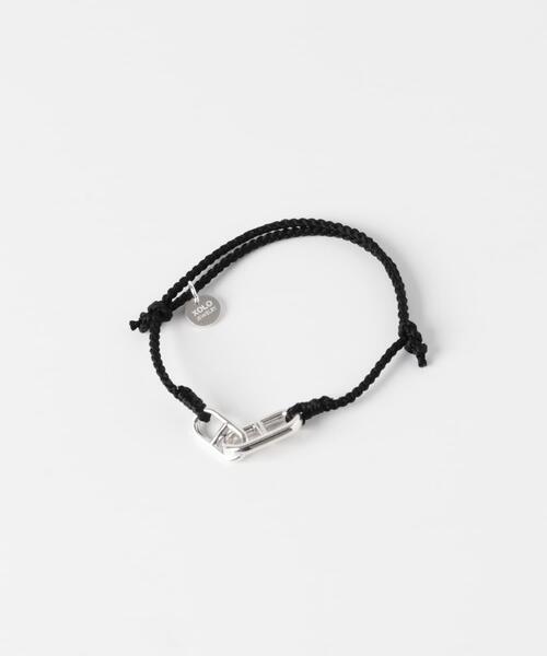 XOLO（ショロ）の「XOLO　ANCHOR SILK CODE B（ブレスレット・メンズ・ネイビー/グレー/ブラック・FREE）」の11枚目の写真