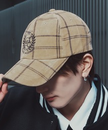 improves（インプローブス）の「チェック柄 コーデュロイ キャップ（キャップ）」