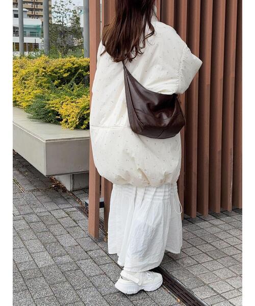 ehka sopo（エヘカソポ）の「モンスタージャケット（ブルゾン・レディース・オフホワイト/キナリ/ベージュ・F）」の7枚目の写真