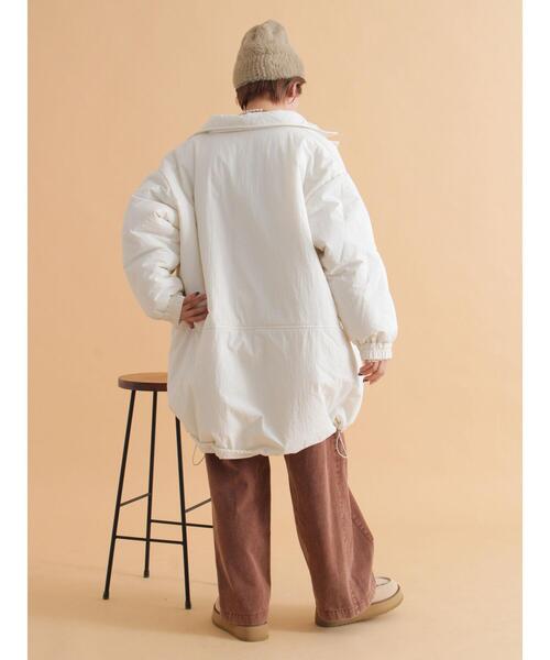 ehka sopo（エヘカソポ）の「モンスタージャケット（ブルゾン・レディース・オフホワイト/キナリ/ベージュ・F）」の18枚目の写真