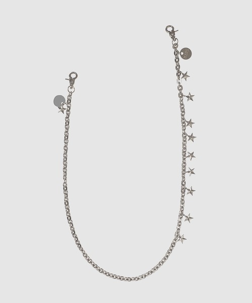 MASU(エムエーエスユー)の「SHOOTING STAR CHAIN STRAP(ウォレットチェーン・メンズ・シルバー・FREE)」の1枚目の写真