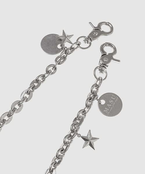MASU(エムエーエスユー)の「SHOOTING STAR CHAIN STRAP(ウォレットチェーン・メンズ・シルバー・FREE)」の12枚目の写真