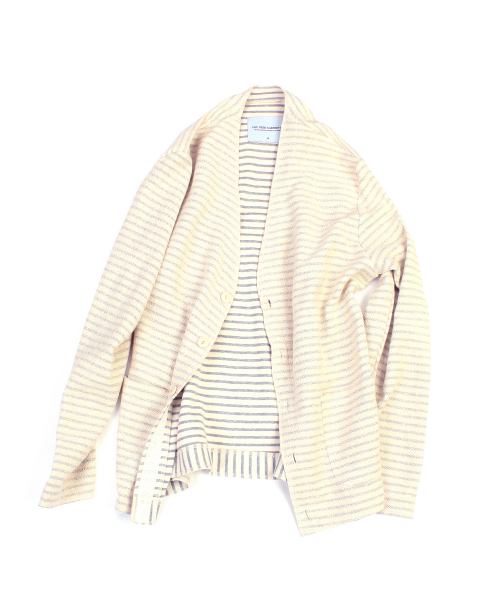YOUNEEDGARMENTS(ユーニーズガーメンツ)の「フレンチテリーカーディガン(アイボリー)(カーディガン/ボレロ・メンズ・その他・38/40)」の2枚目の写真