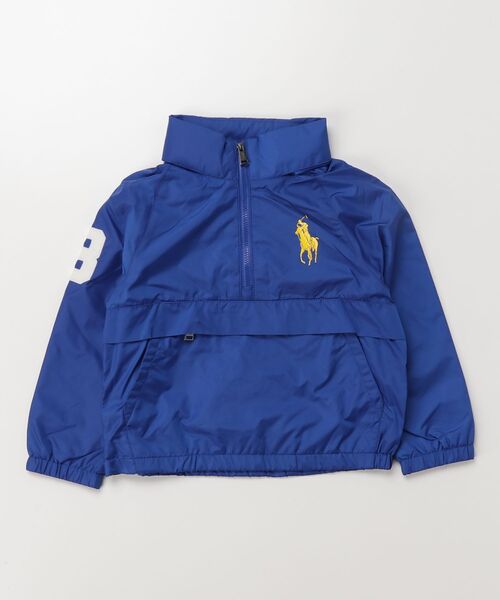 POLO RALPH LAUREN CHILDRENSWEAR(ポロ ラルフ ローレン チルドレンズウェア)の「Big Pony パッカブル フーデッド ジャケット(その他アウター・キッズ・ブルー・7/6/4/3)」の5枚目の写真