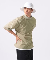 BEAMS GOLF | ORANGE LABEL / ストレッチ ショートスリーブ モックネック ピステ（撥水）(Tシャツ/カットソー)