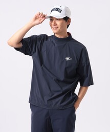 BEAMS GOLF（ビームスゴルフ）の「ORANGE LABEL / ストレッチ ショートスリーブ モックネック ピステ（撥水）（Tシャツ/カットソー）」