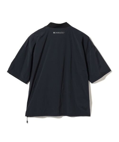 BEAMS GOLF（ビームスゴルフ）の「ORANGE LABEL / ストレッチ ショートスリーブ モックネック ピステ（撥水）（Tシャツ/カットソー・メンズ・ブラック/ベージュ/ネイビー・X-LARGE/LARGE/MEDIUM/SMALL）」の12枚目の写真
