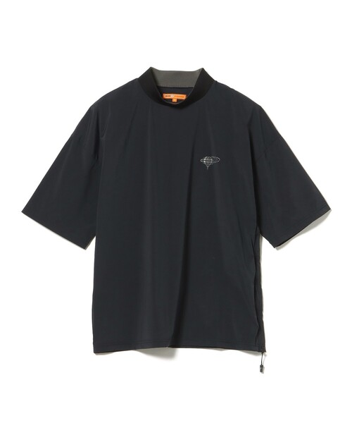 BEAMS GOLF（ビームスゴルフ）の「ORANGE LABEL / ストレッチ ショートスリーブ モックネック ピステ（撥水）（Tシャツ/カットソー・メンズ・ブラック/ベージュ/ネイビー・X-LARGE/LARGE/MEDIUM/SMALL）」の14枚目の写真