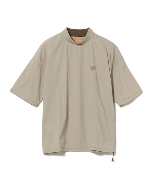 BEAMS GOLF（ビームスゴルフ）の「ORANGE LABEL / ストレッチ ショートスリーブ モックネック ピステ（撥水）（Tシャツ/カットソー・メンズ・ブラック/ベージュ/ネイビー・X-LARGE/LARGE/MEDIUM/SMALL）」の17枚目の写真