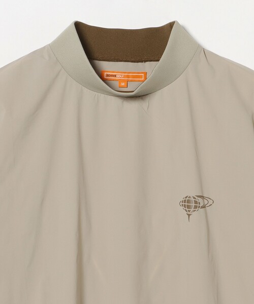 BEAMS GOLF（ビームスゴルフ）の「ORANGE LABEL / ストレッチ ショートスリーブ モックネック ピステ（撥水）（Tシャツ/カットソー・メンズ・ブラック/ベージュ/ネイビー・X-LARGE/LARGE/MEDIUM/SMALL）」の18枚目の写真