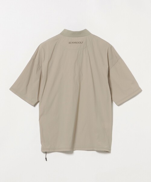 BEAMS GOLF（ビームスゴルフ）の「ORANGE LABEL / ストレッチ ショートスリーブ モックネック ピステ（撥水）（Tシャツ/カットソー・メンズ・ブラック/ベージュ/ネイビー・X-LARGE/LARGE/MEDIUM/SMALL）」の20枚目の写真